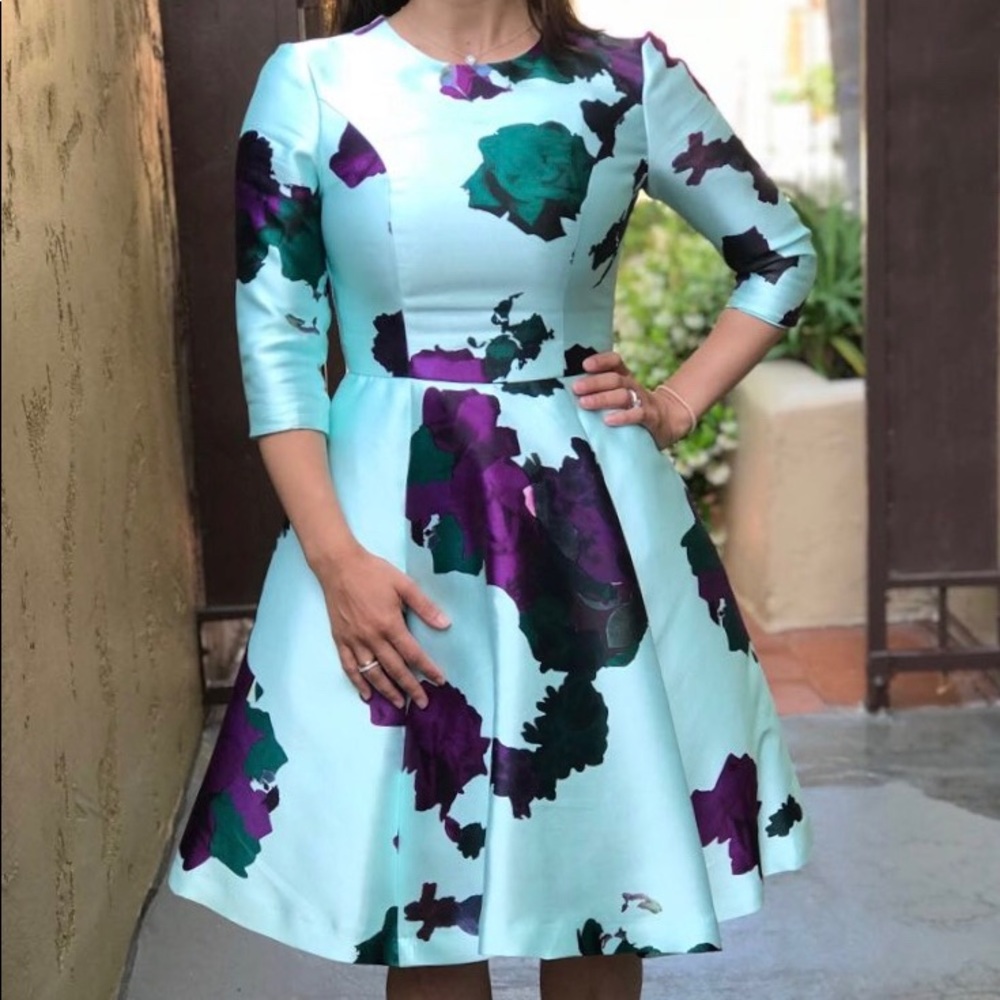 Miri Couture floral dress
